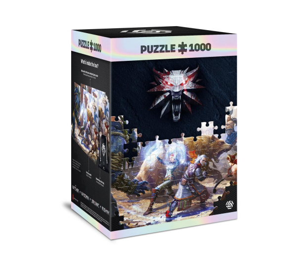 GOOD LOOT The Witcher (Wiedźmin): Geralt & Triss in Battle Puzzle 1000 - 674945 - zdjęcie 2